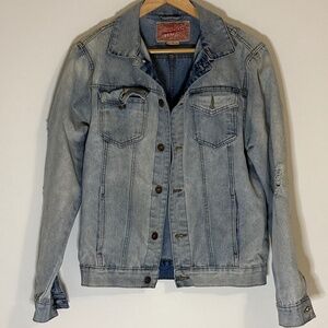 Trademark Brooklyn Cloth Men’s Denim Jacket Size M